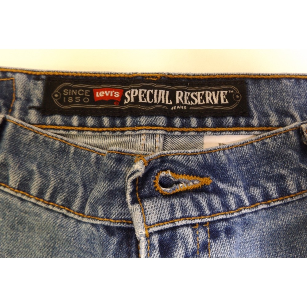 Levi's 515 Special Reserve Jeans Blue‎ Size 14L, zip up 7 riveted pockets - Picture 7 of 8